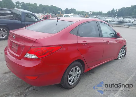 2013 Hyundai Accent Gls from USA, damaged, VIN KMHCT4AE1DU511121